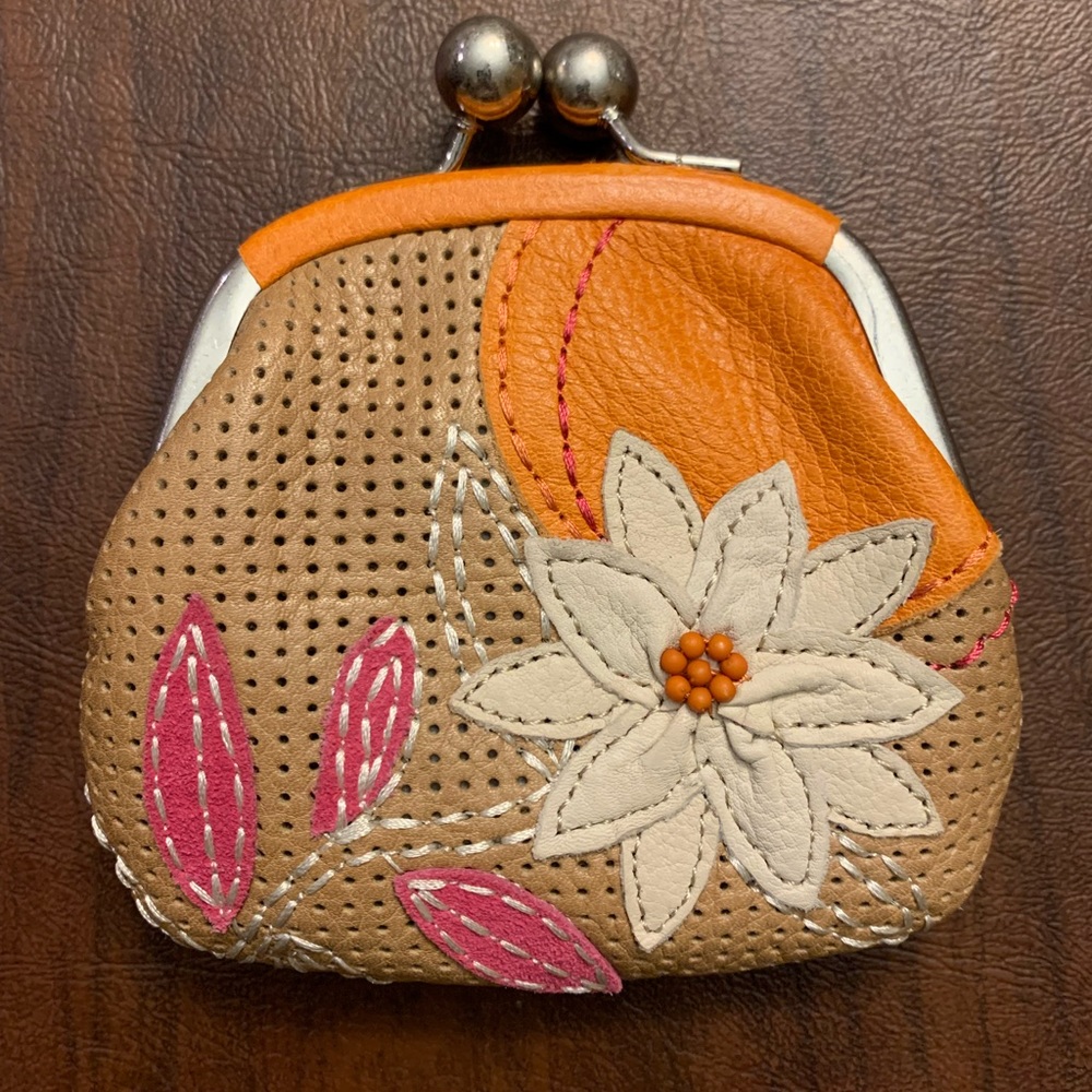 FOSSIL Leather coin purse